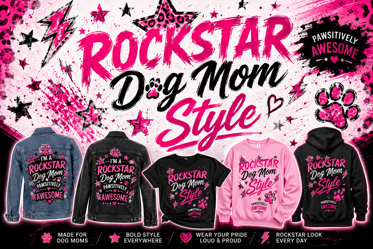 Rockstar Dog Mom Style