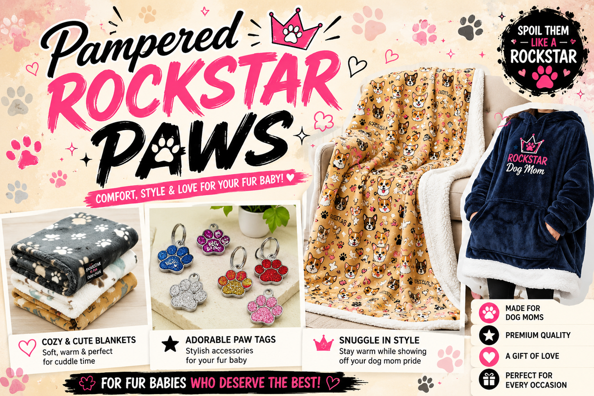 Pampered Rockstar Paws