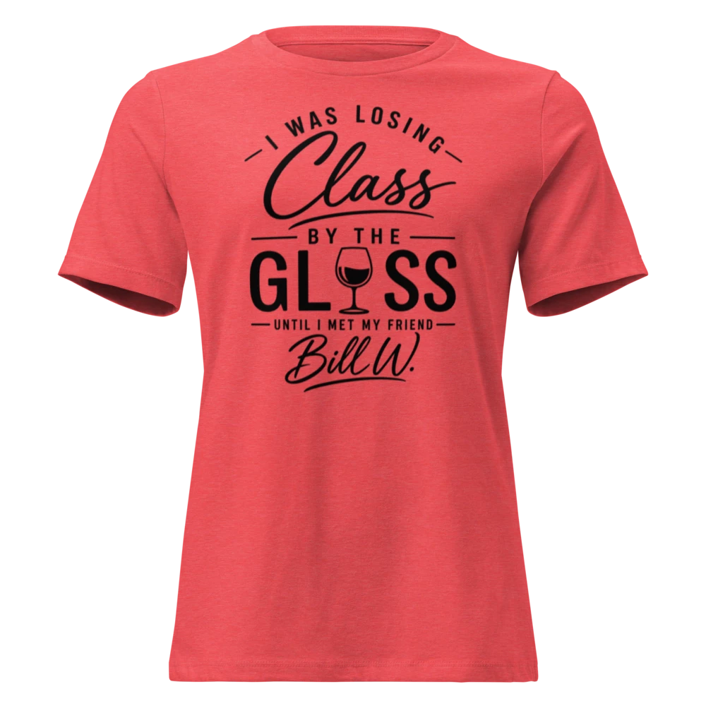 Women's Relaxed T-Shirt | Bella + Canvas 6400 Bill W Shirt
