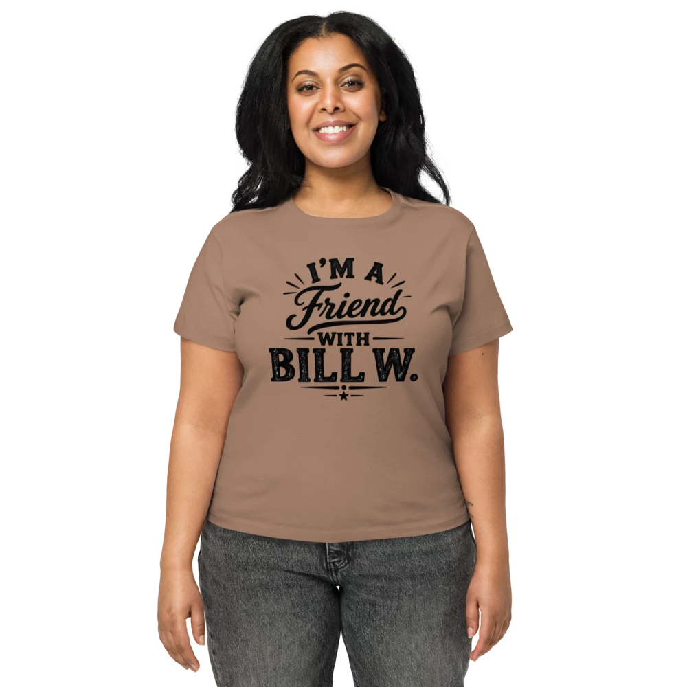Women's High-Waisted Tee | Cotton Heritage OW1086 Bill W Shirt