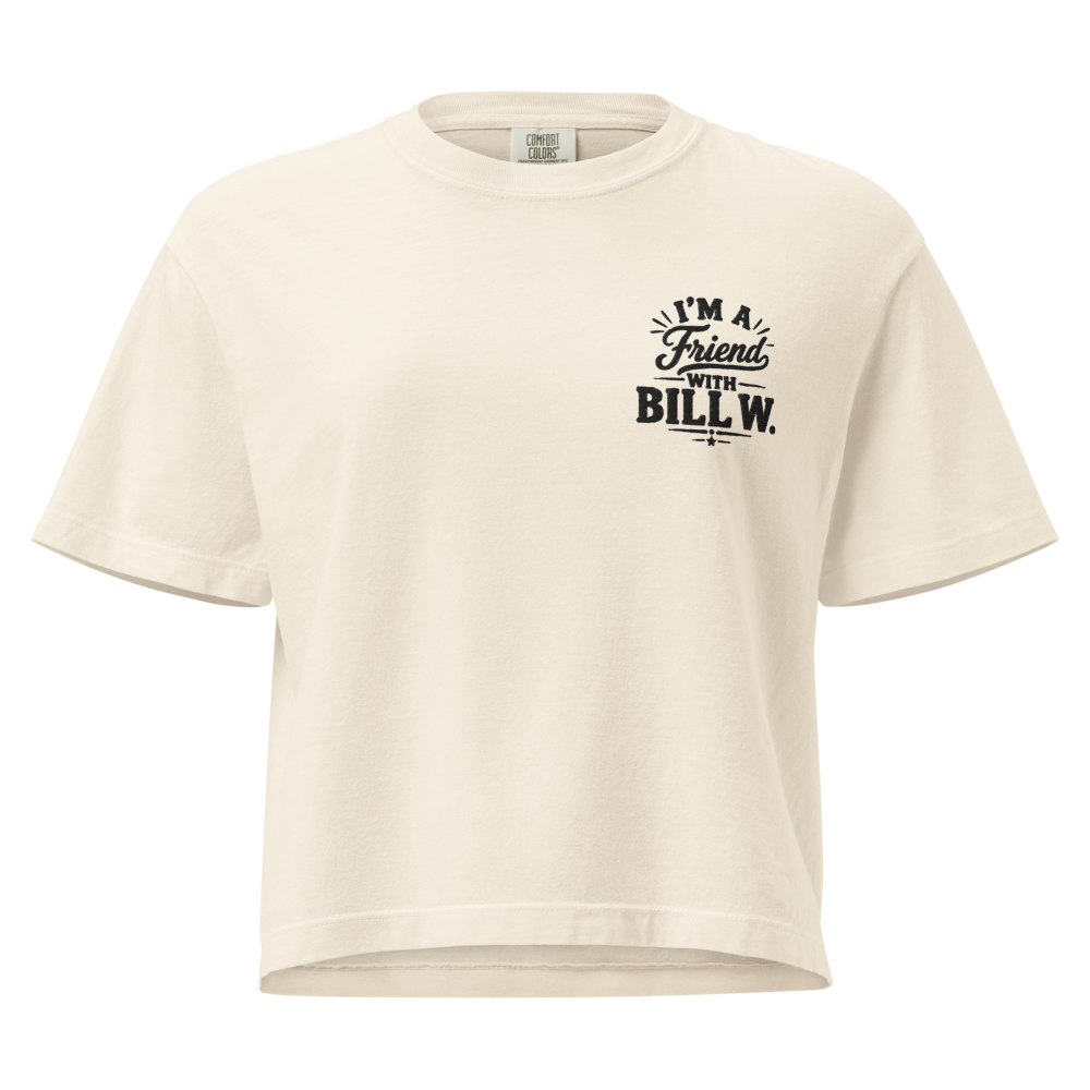 Women's Heavyweight Boxy T-Shirt | Comfort Colors 3023CL Bill W Shirt
