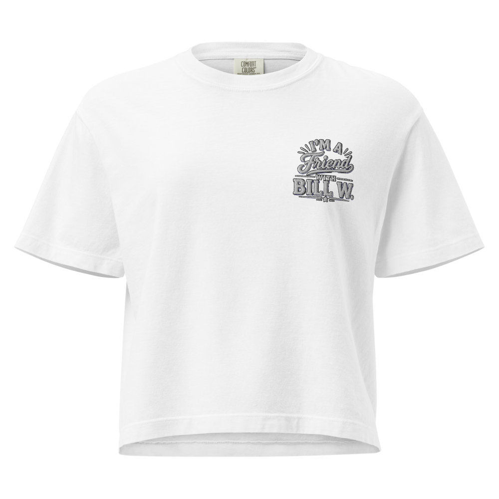 Women's Heavyweight Boxy T-Shirt | Comfort Colors 3023CL Bill W Shirt