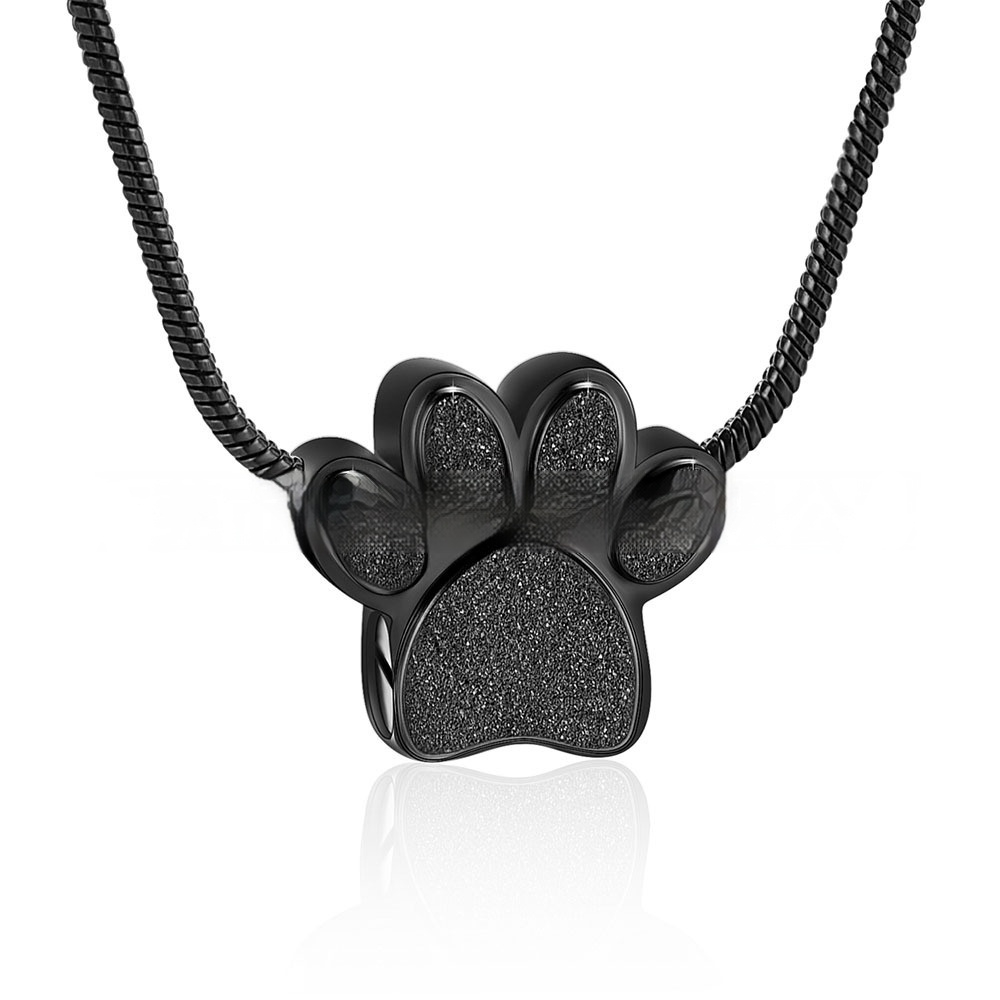 Paw Print Pendant Necklace