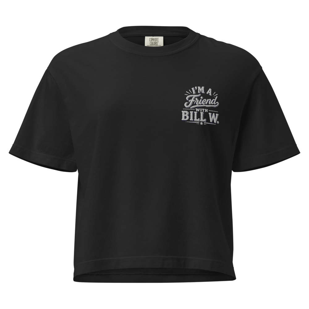 Women's Heavyweight Boxy T-Shirt | Comfort Colors 3023CL Bill W Shirt