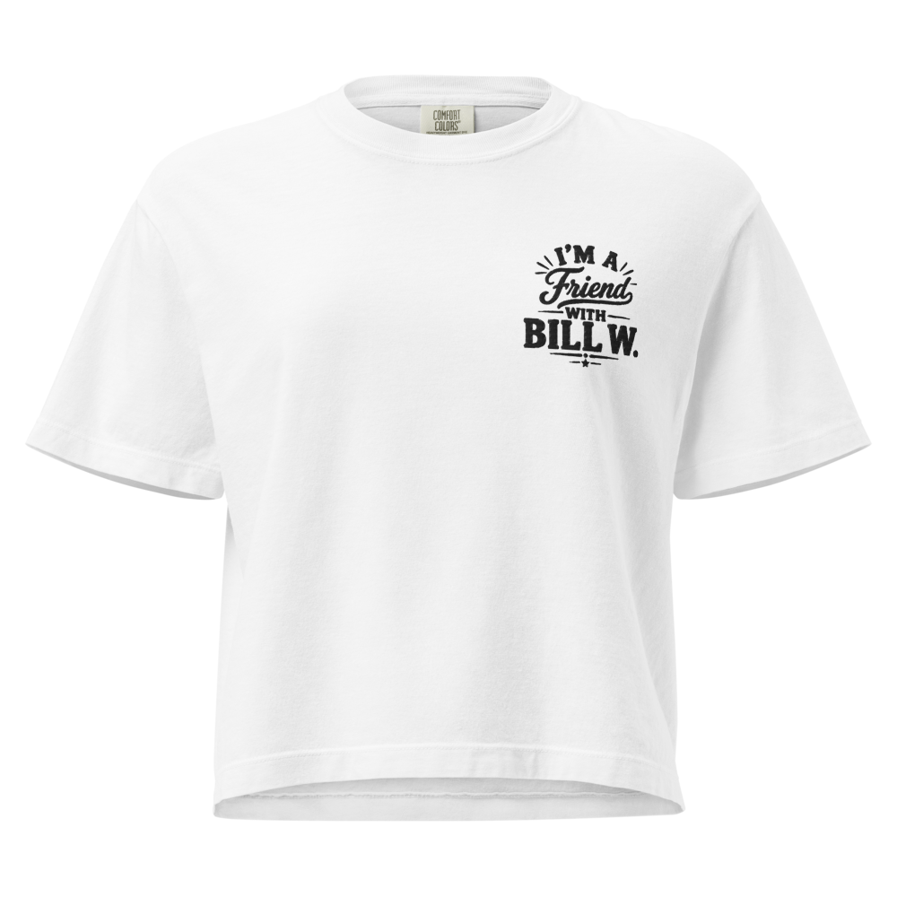 Women's Heavyweight Boxy T-Shirt | Comfort Colors 3023CL Bill W Shirt