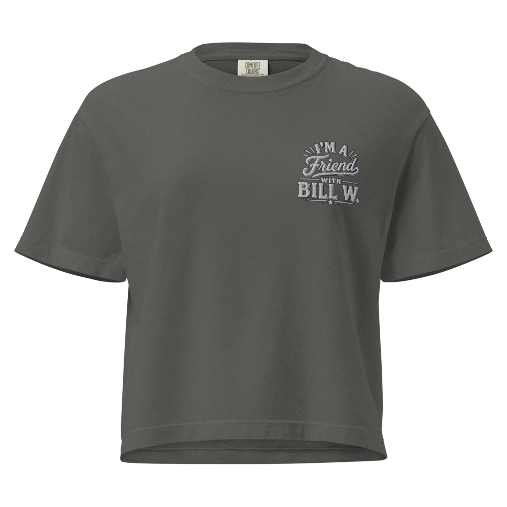 Women's Heavyweight Boxy T-Shirt | Comfort Colors 3023CL Bill W Shirt