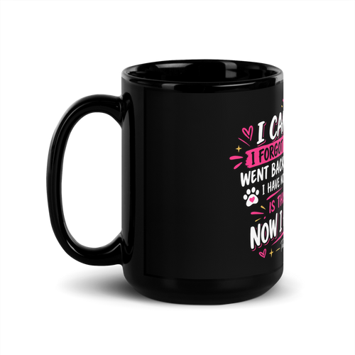Black Glossy Mug
