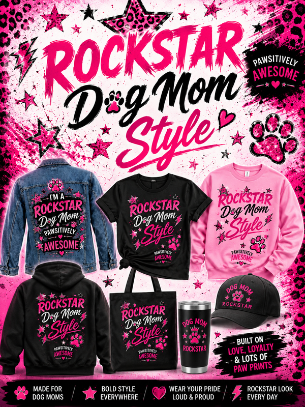 Rockstar Dog Mom Style