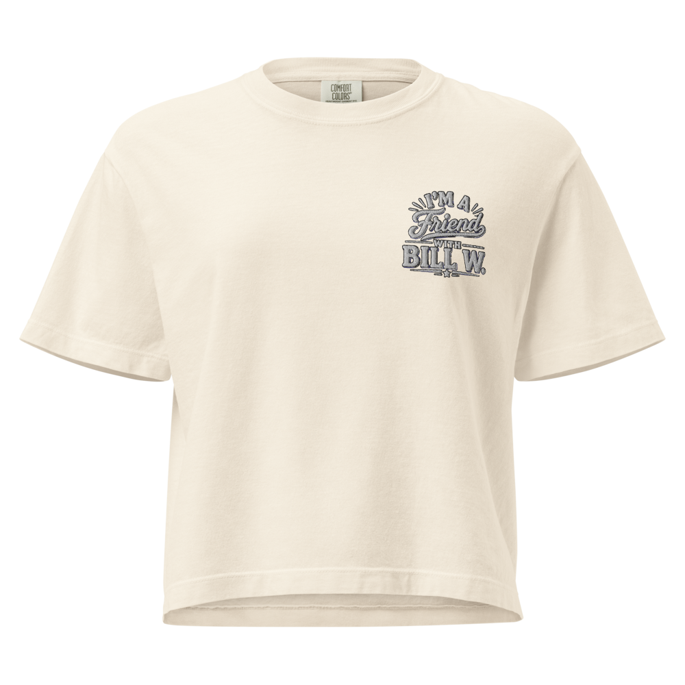 Women's Heavyweight Boxy T-Shirt | Comfort Colors 3023CL Bill W Shirt
