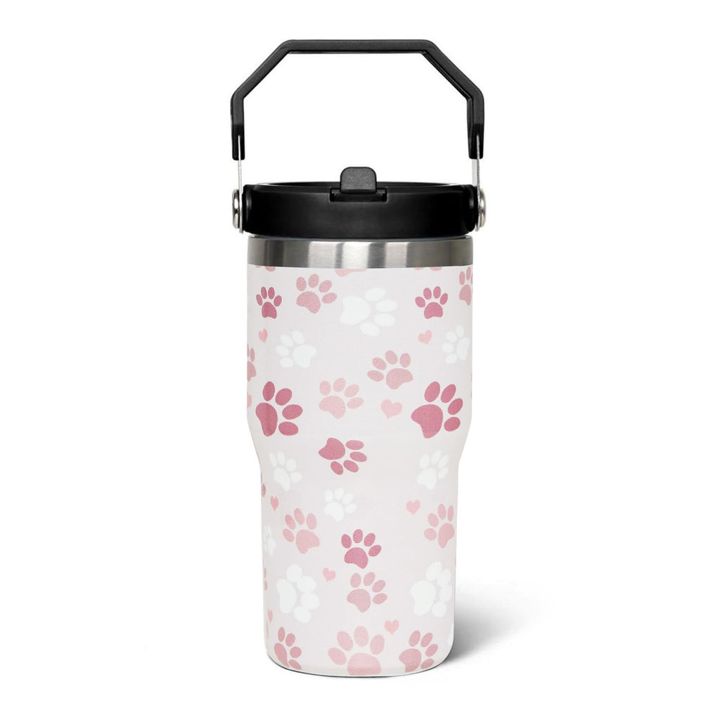 Dog Mom Paw Print Tumbler 20oz