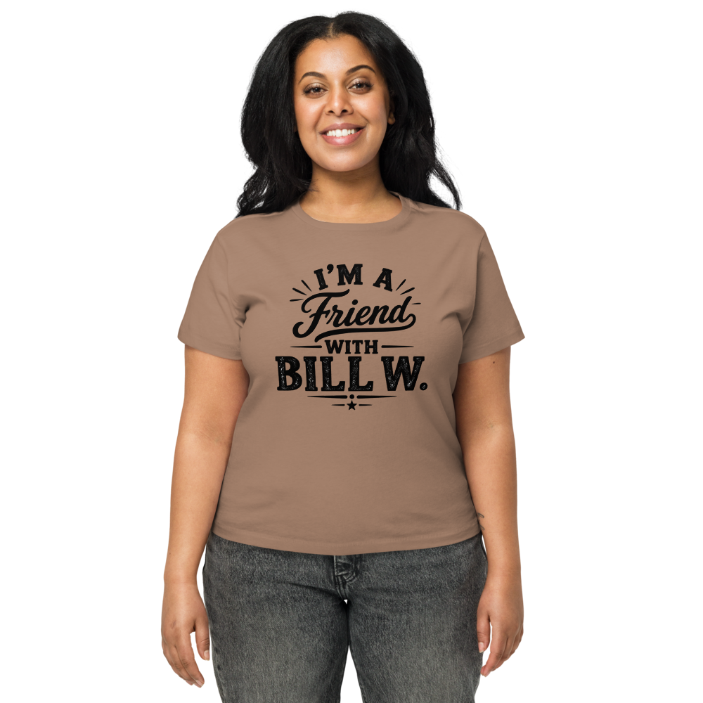 Women's High-Waisted Tee | Cotton Heritage OW1086 Bill W Shirt