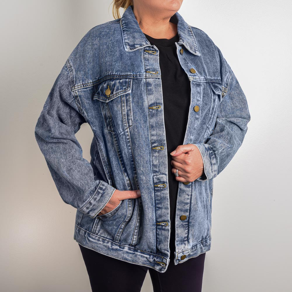Raising Rockstars Premium Denim Jacket