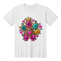 Leopard Print Paw T-Shirt, Glam Crown and Bow Dog Mom Shirt, Colorful Rockstar Paw Design Tee