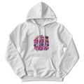 The Rockstar Dog Mom Hoodie, Branded Pink Logo Sweatshirt, Dog Mom Pullover with Paw Print Design