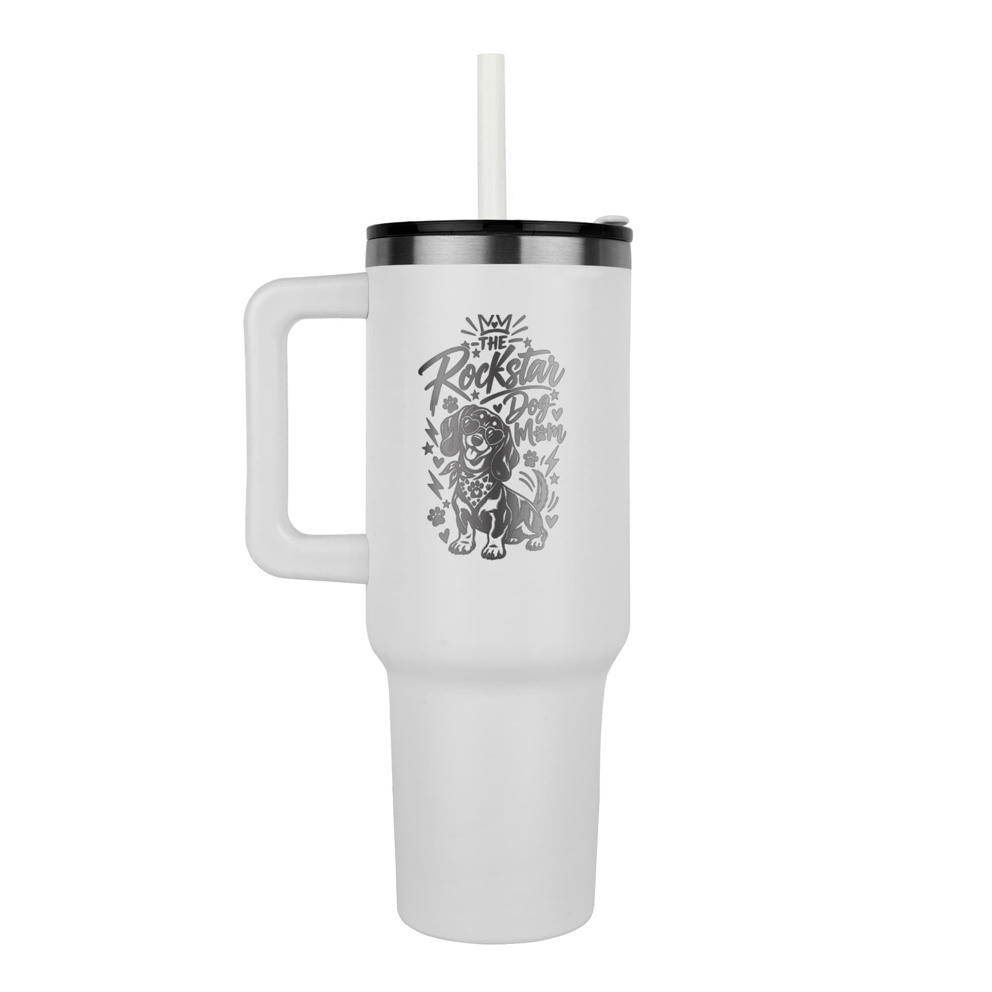 The Rocktstar Dog Mom Tumbler