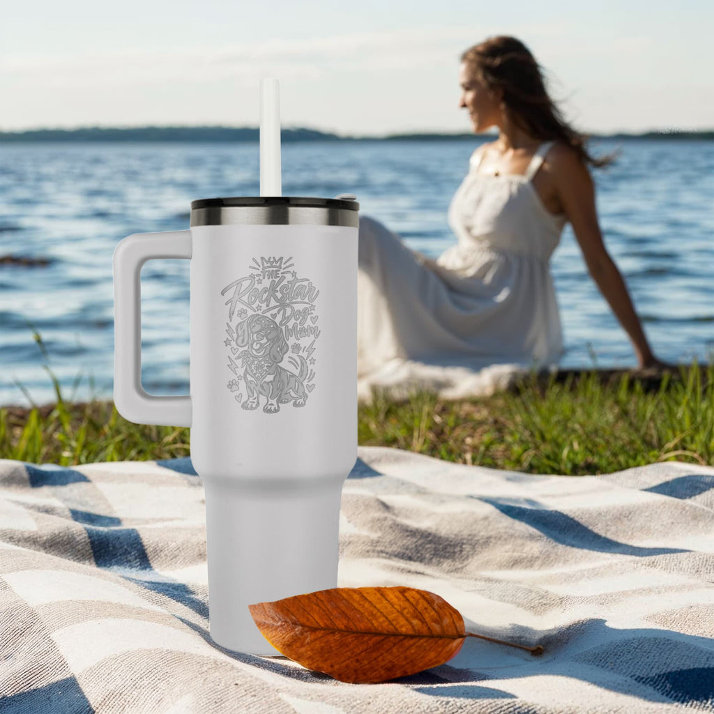 The Rocktstar Dog Mom Tumbler