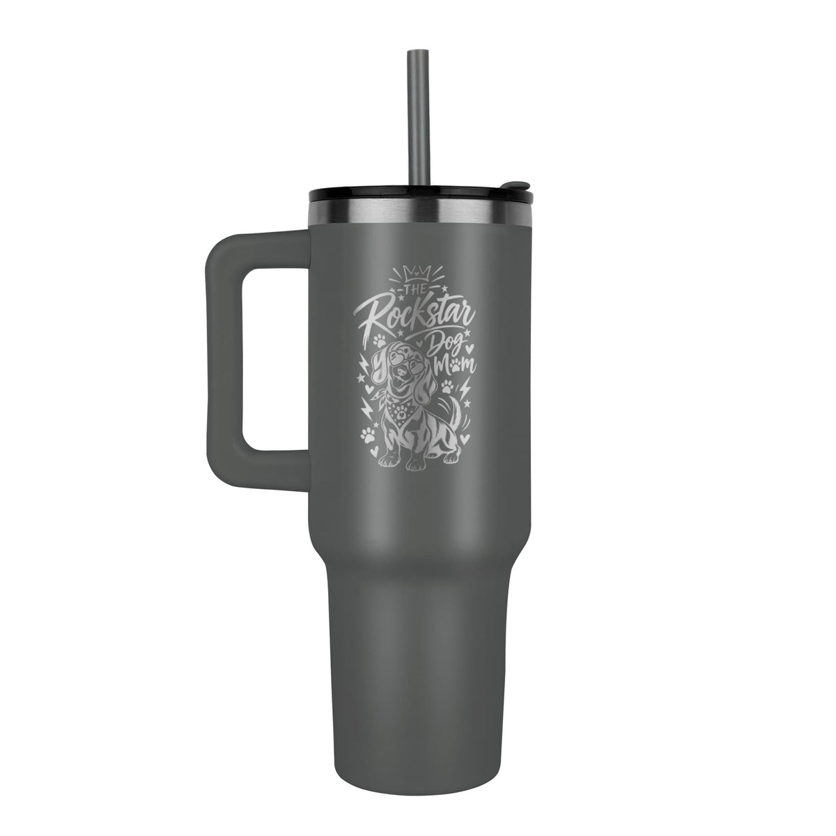 The Rockstar Dog Mom Pinnacle 40oz Tumbler