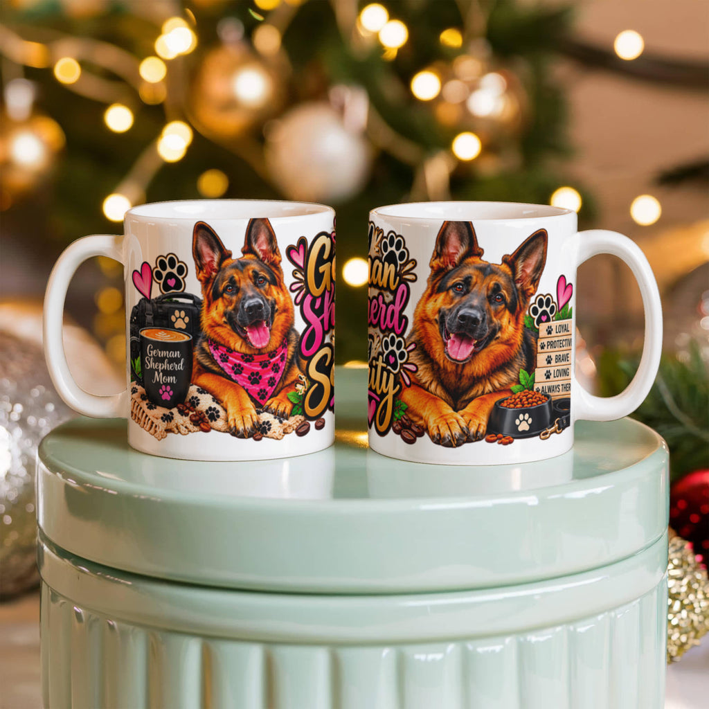 My German Shepherd Is My Security Coffee Mug, view 2