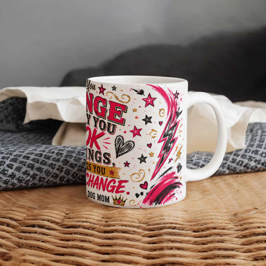 Perspective Quote White Mug