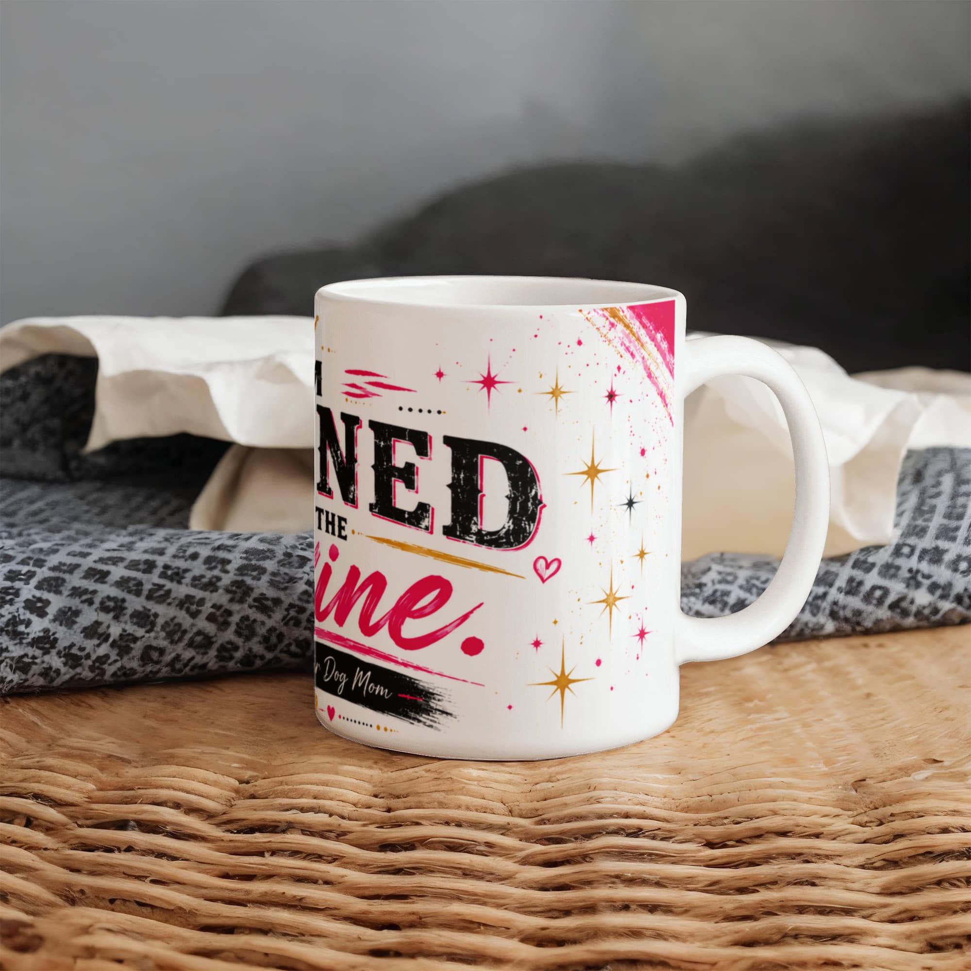 I'm Aligned with the Divine White Ceramic Mug