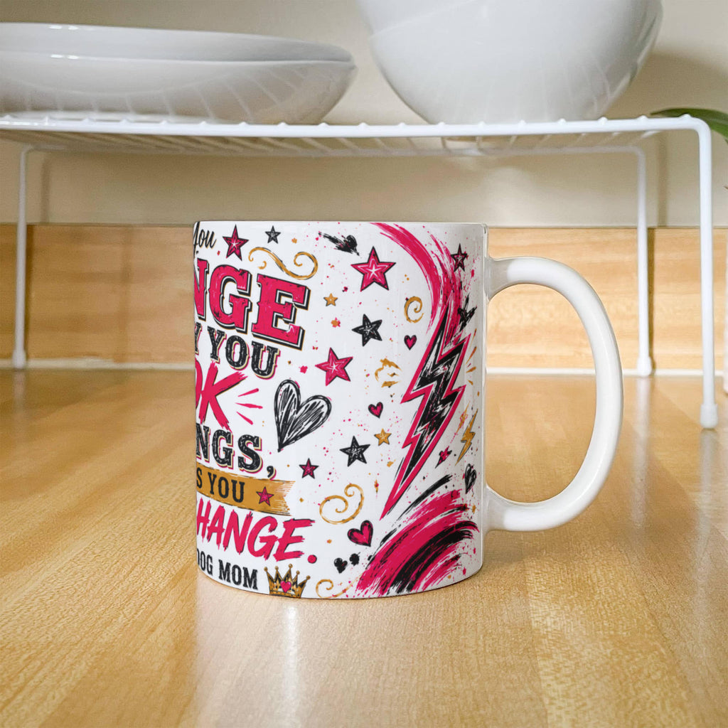 Perspective Quote White Mug