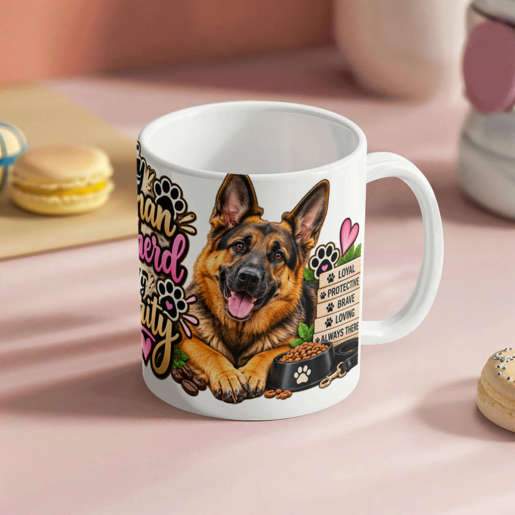 My German Shepherd Is My Security Coffee Mug, view 10