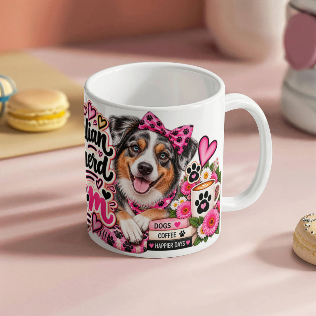 Australian Shepherd Mom Coffee Mug, view 10