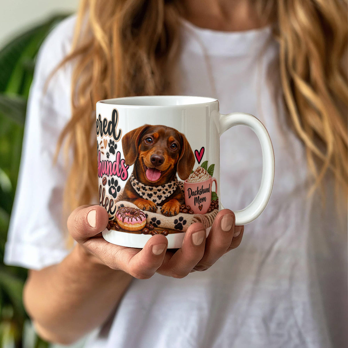 Powered by Dachshunds and Coffee Mug, view 5