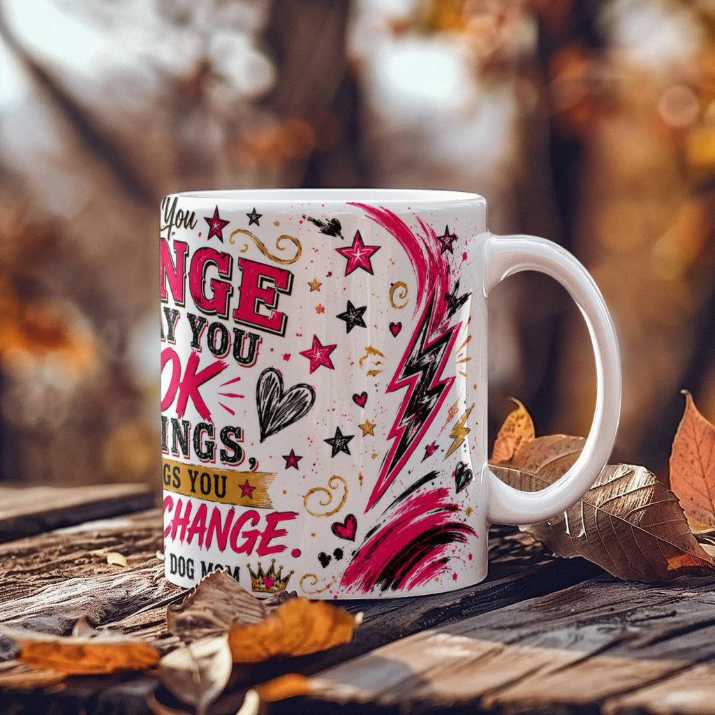 Perspective Quote White Mug