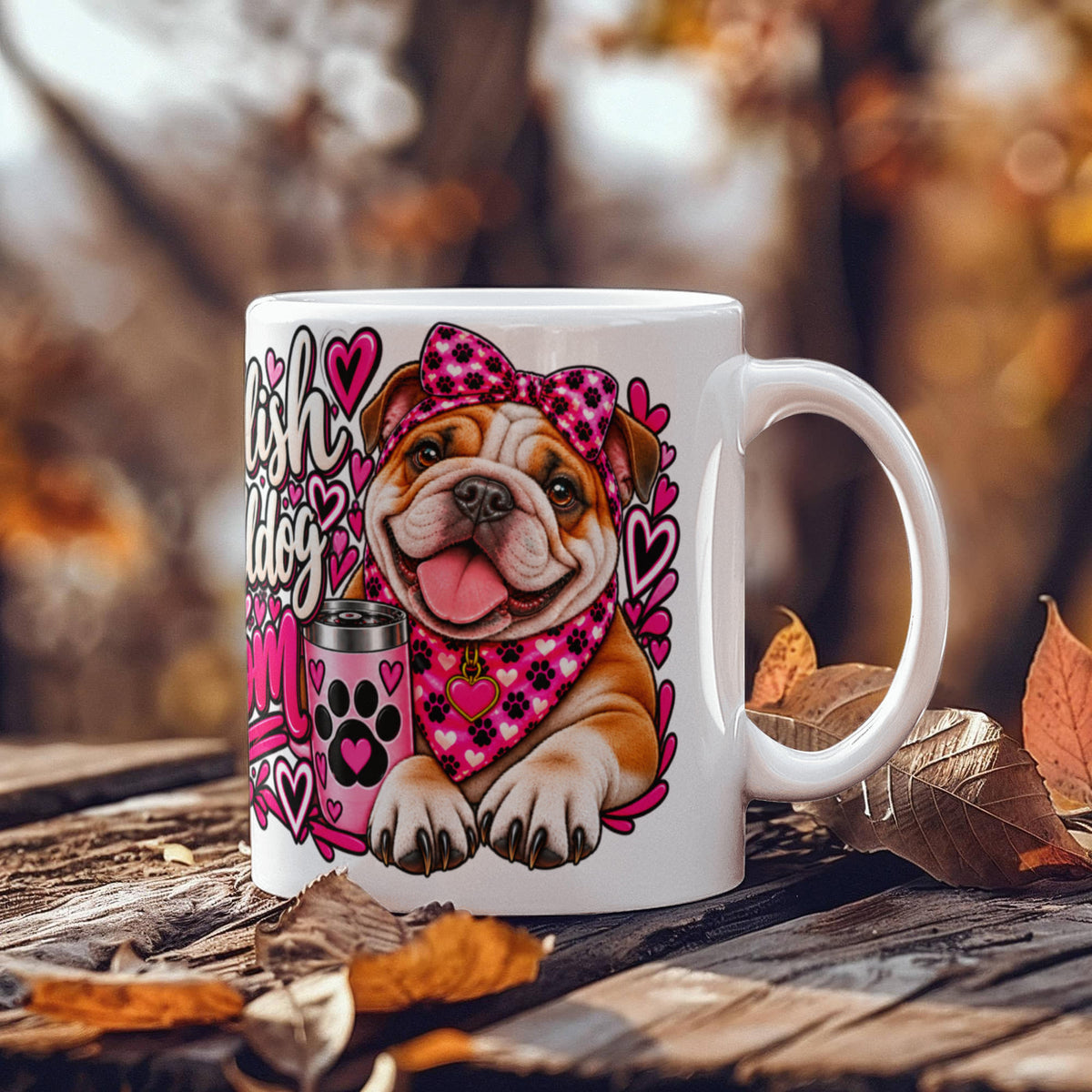 English Bulldog Mom Mug | English Bulldog Coffee Mug