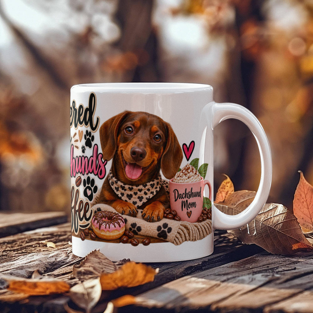 Powered by Dachshunds and Coffee Mug, view 6