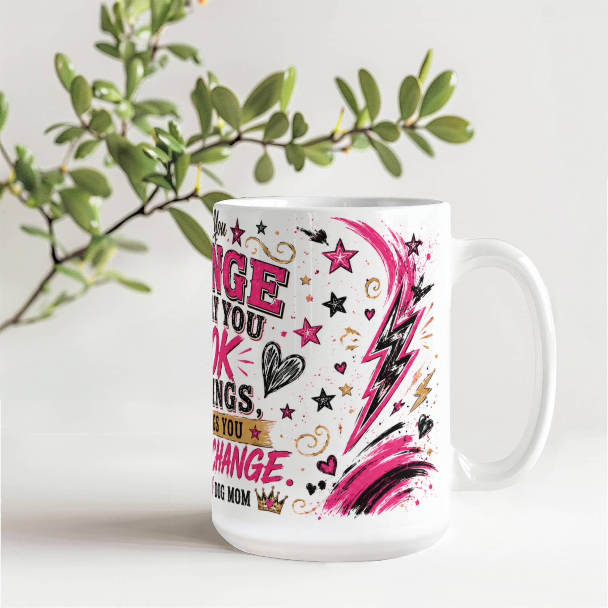 Perspective Quote White Mug