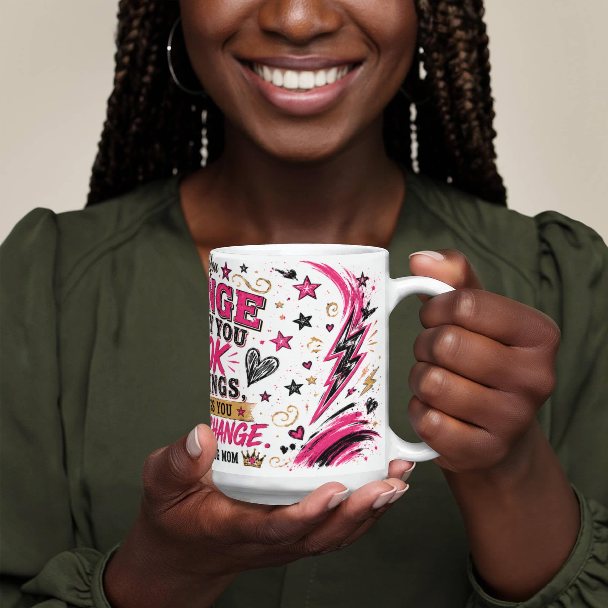 Perspective Quote White Mug