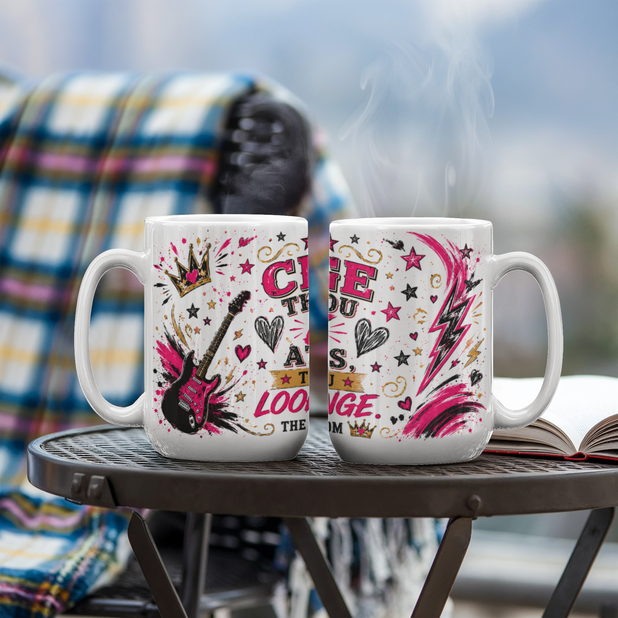 Perspective Quote White Mug