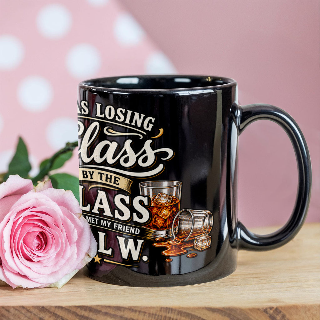Bill W Black Mug