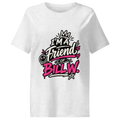 I'm a Friend of Bill W. Women's Organic Ribbed Neck Stella Muser T-Shirt | Stanley/Stella SATW002